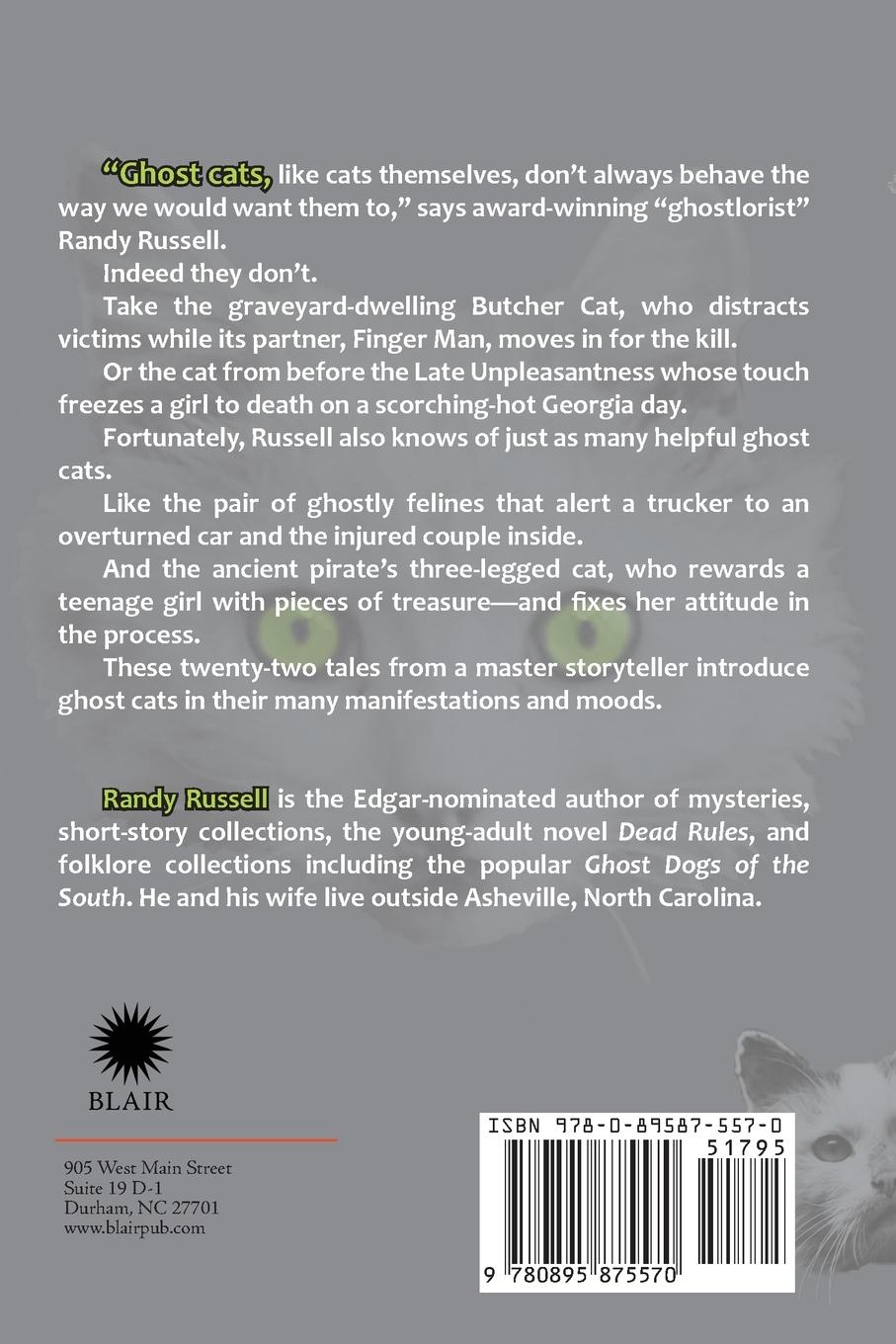 Rückseitencover Ghost Cats of the South