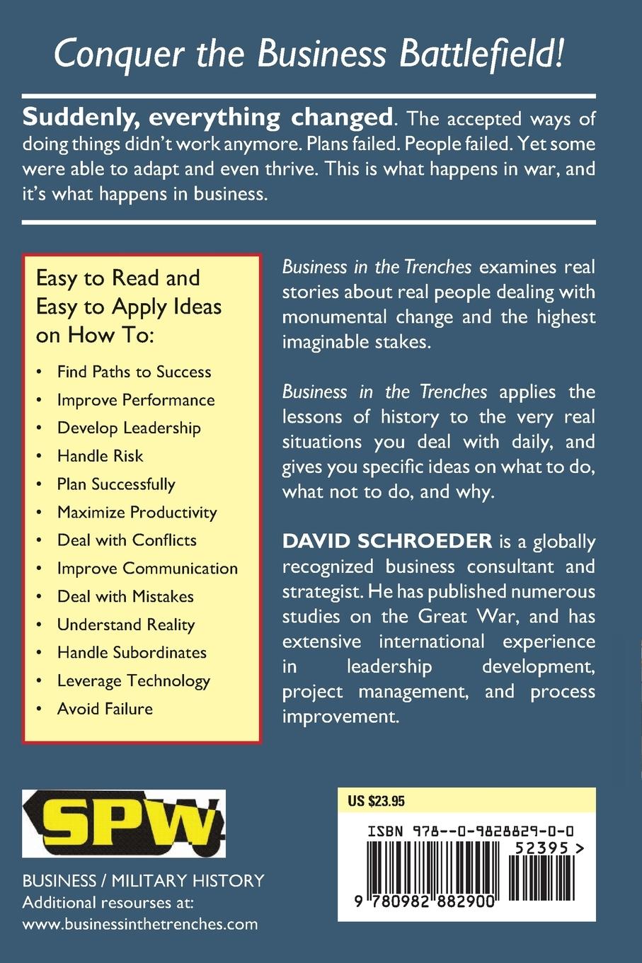 Rückseitencover Business in the Trenches