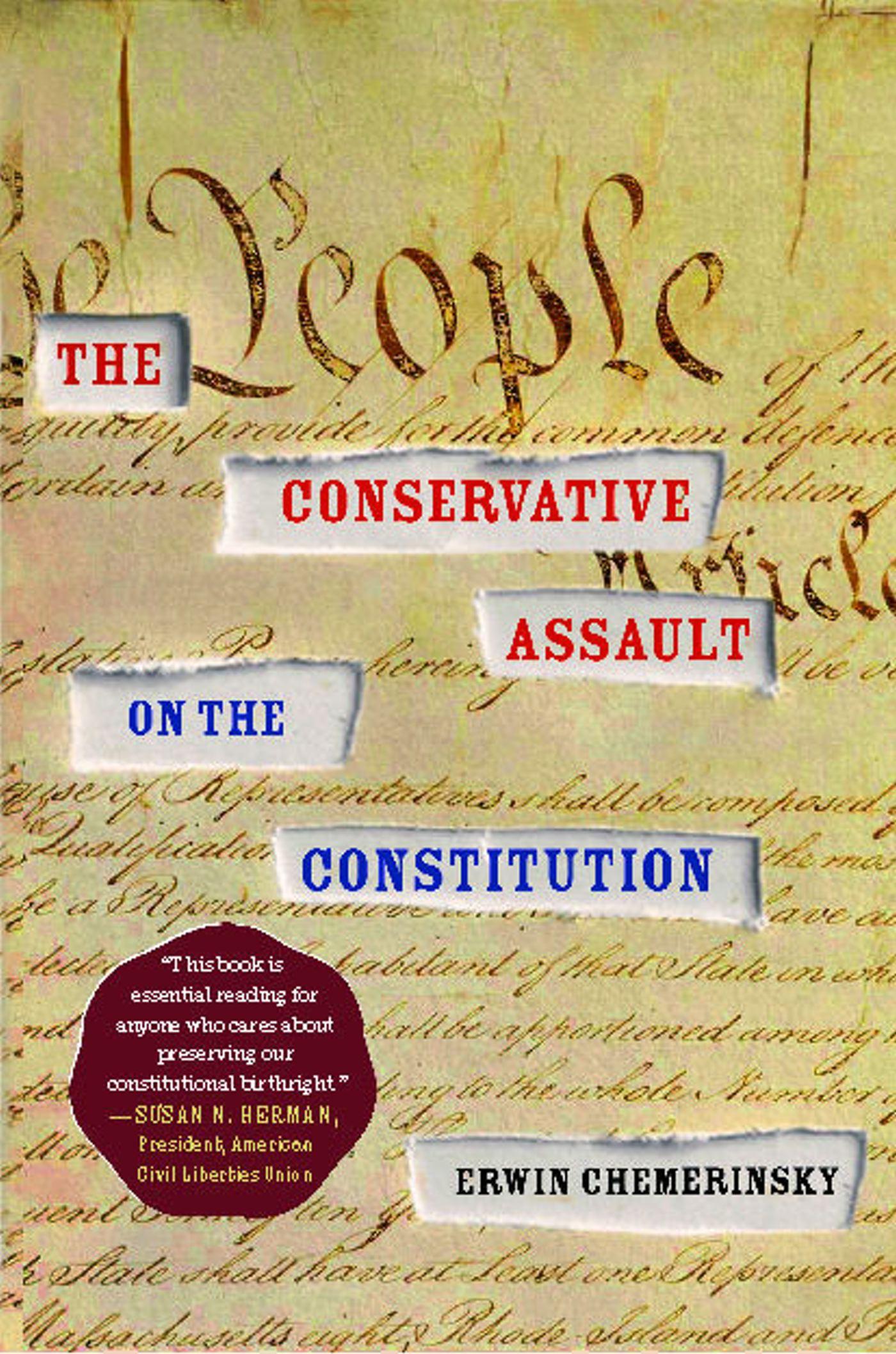 Vorderes Coverbild Conservative Assault on the Constitution