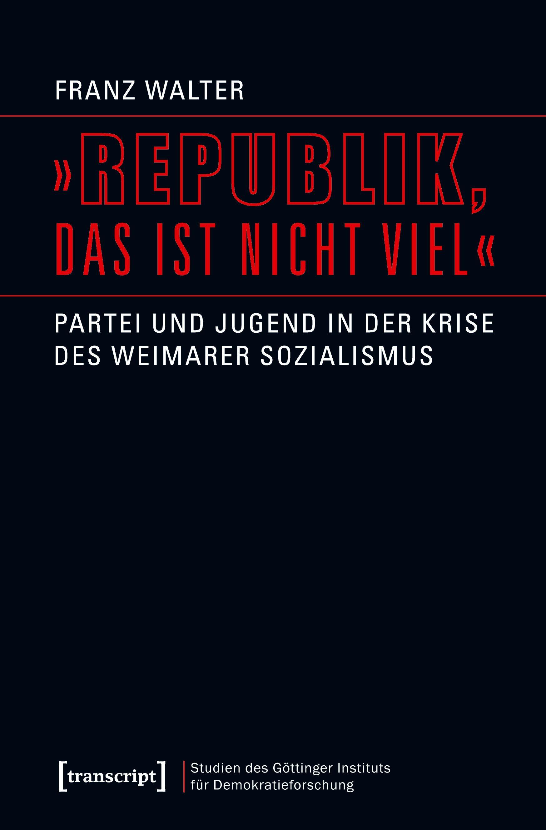 Vorderes Coverbild 'Republik, das ist nicht viel'
