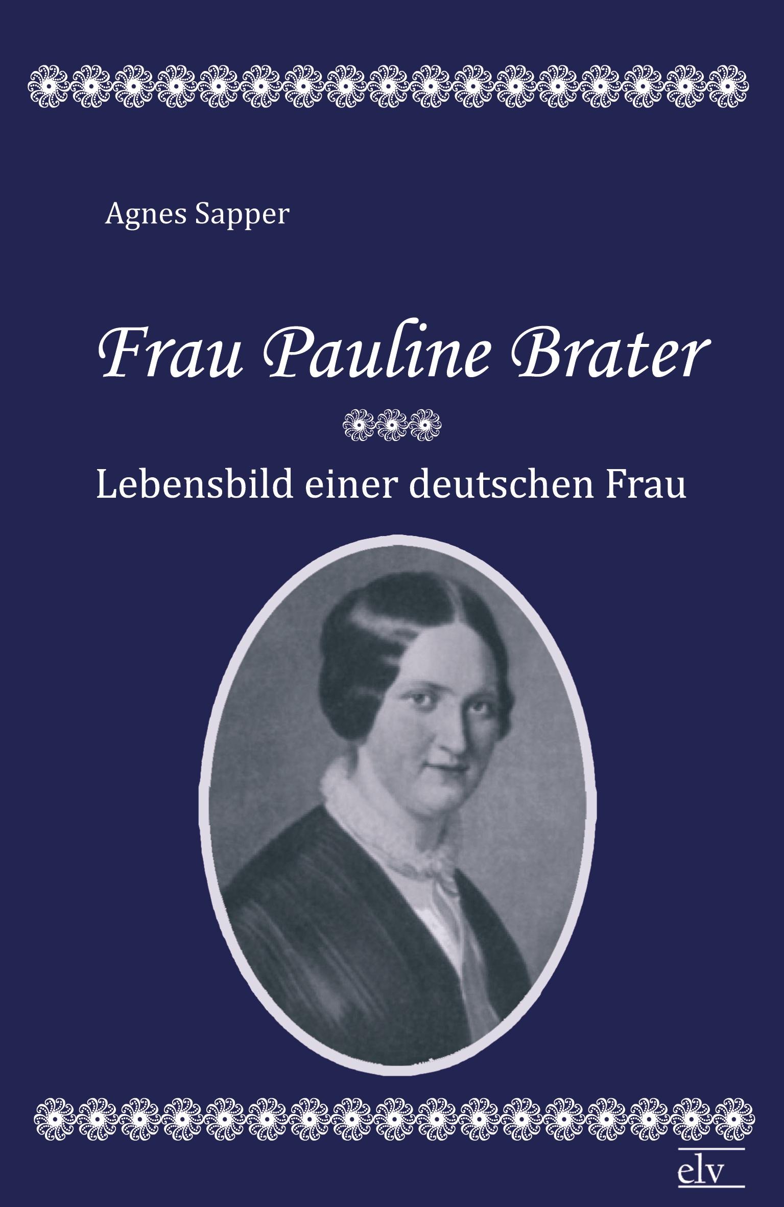 Vorderes Coverbild Frau Pauline Brater