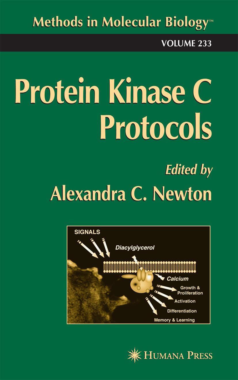 Vorderes Coverbild Protein Kinase C Protocols