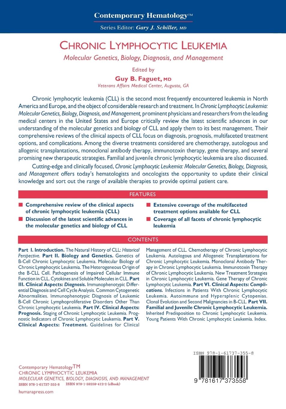 Rückseitencover Chronic Lymphocytic Leukemia