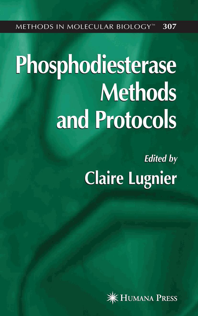 Vorderes Coverbild Phosphodiesterase Methods and Protocols