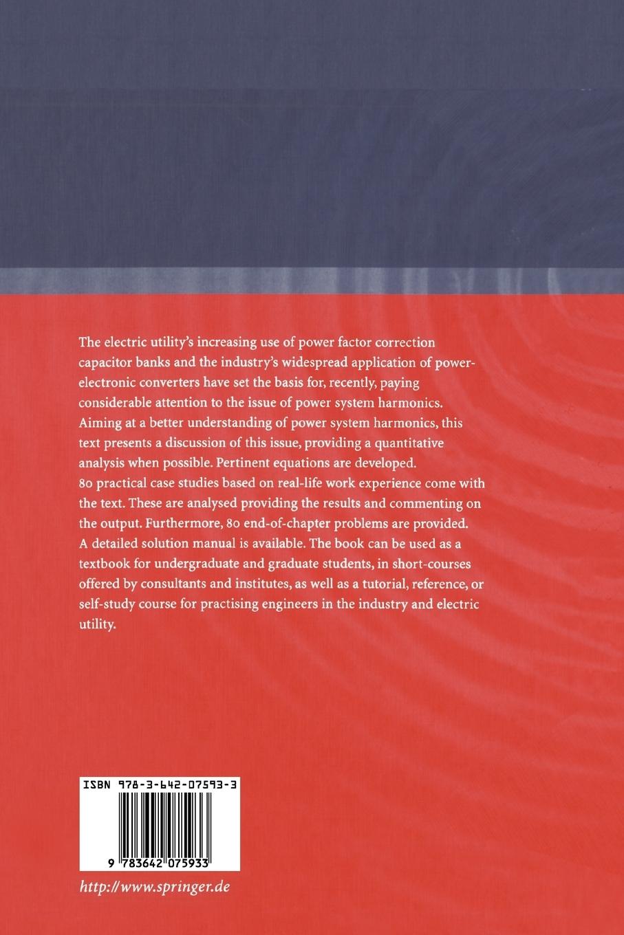 Rückseitencover Power Systems Harmonics