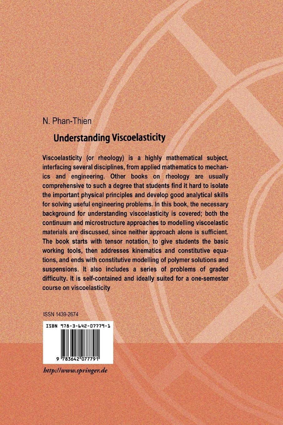Rückseitencover Understanding Viscoelasticity