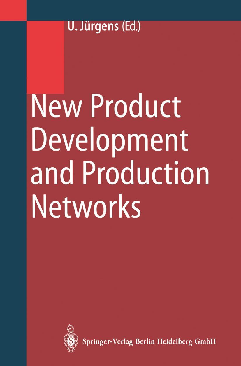 Vorderes Coverbild New Product Development and Production Networks