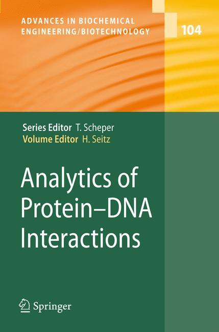 Vorderes Coverbild Analytics of Protein-DNA Interactions