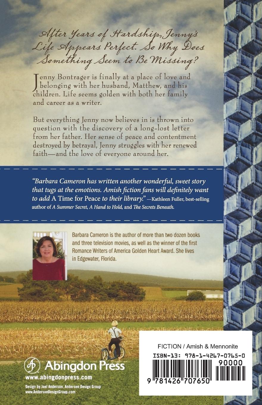 Rückseitencover A Time for Peace