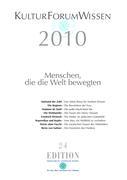 Vorderes Coverbild KulturForumWissen 2010