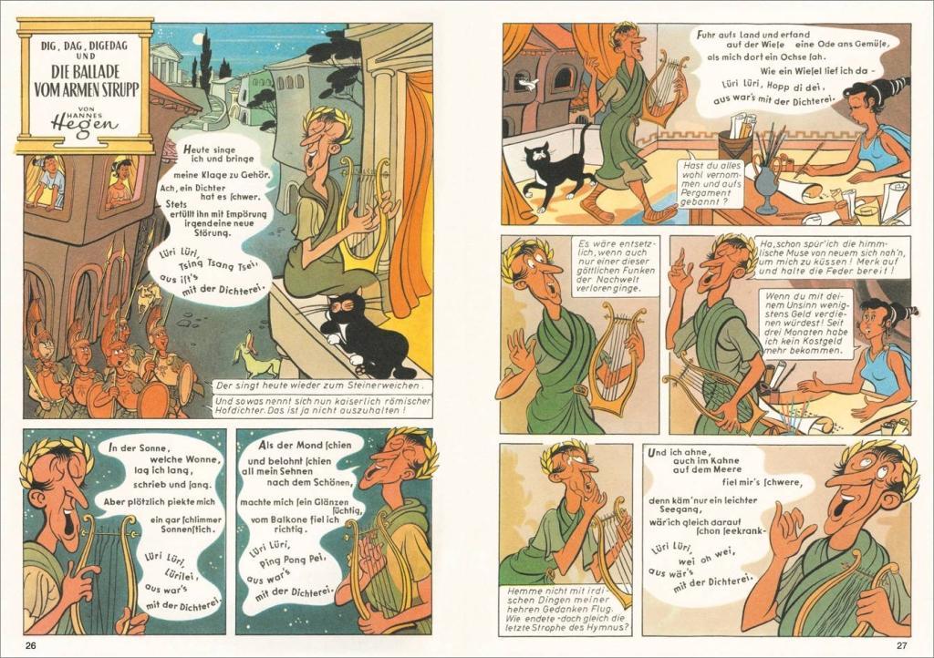 Beispielinhalt (Bild) Die Digedags. Römer-Serie 01. Circus Digedag