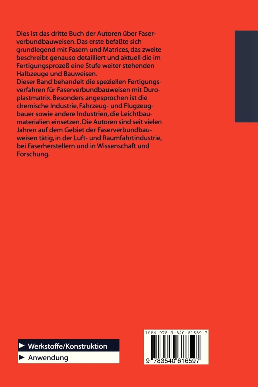 Rückseitencover Faserverbundbauweisen