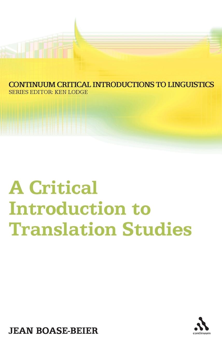 Vorderes Coverbild A Critical Introduction to Translation Studies