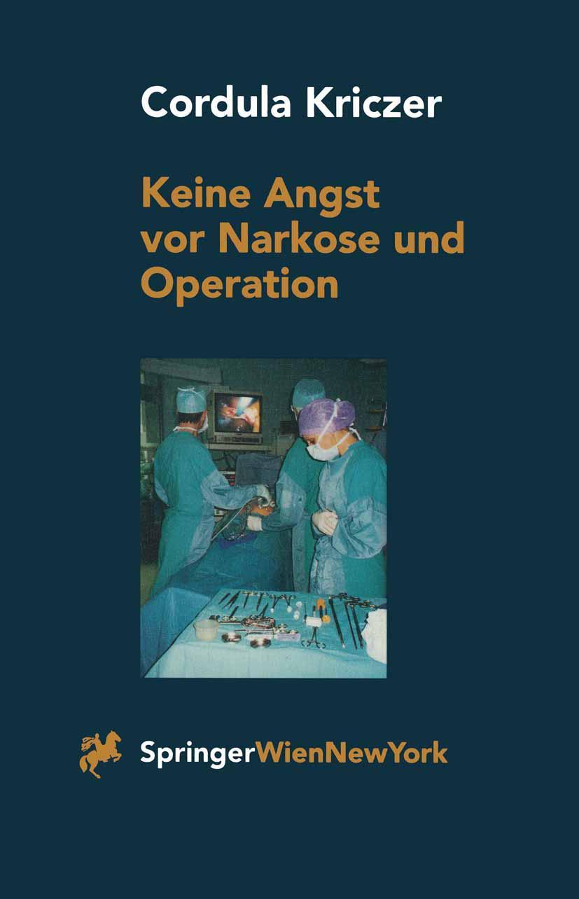 Vorderes Coverbild Keine Angst vor Narkose und Operation