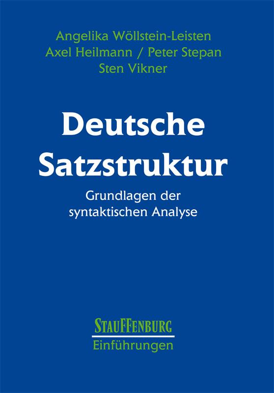 Vorderes Coverbild Deutsche Satzstruktur