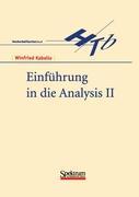 Vorderes Coverbild Einführung in die Analysis II