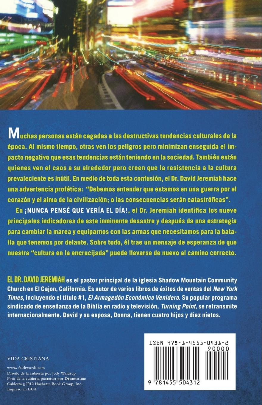 Rückseitencover ¡Nunca Pensé que Vería el Día!