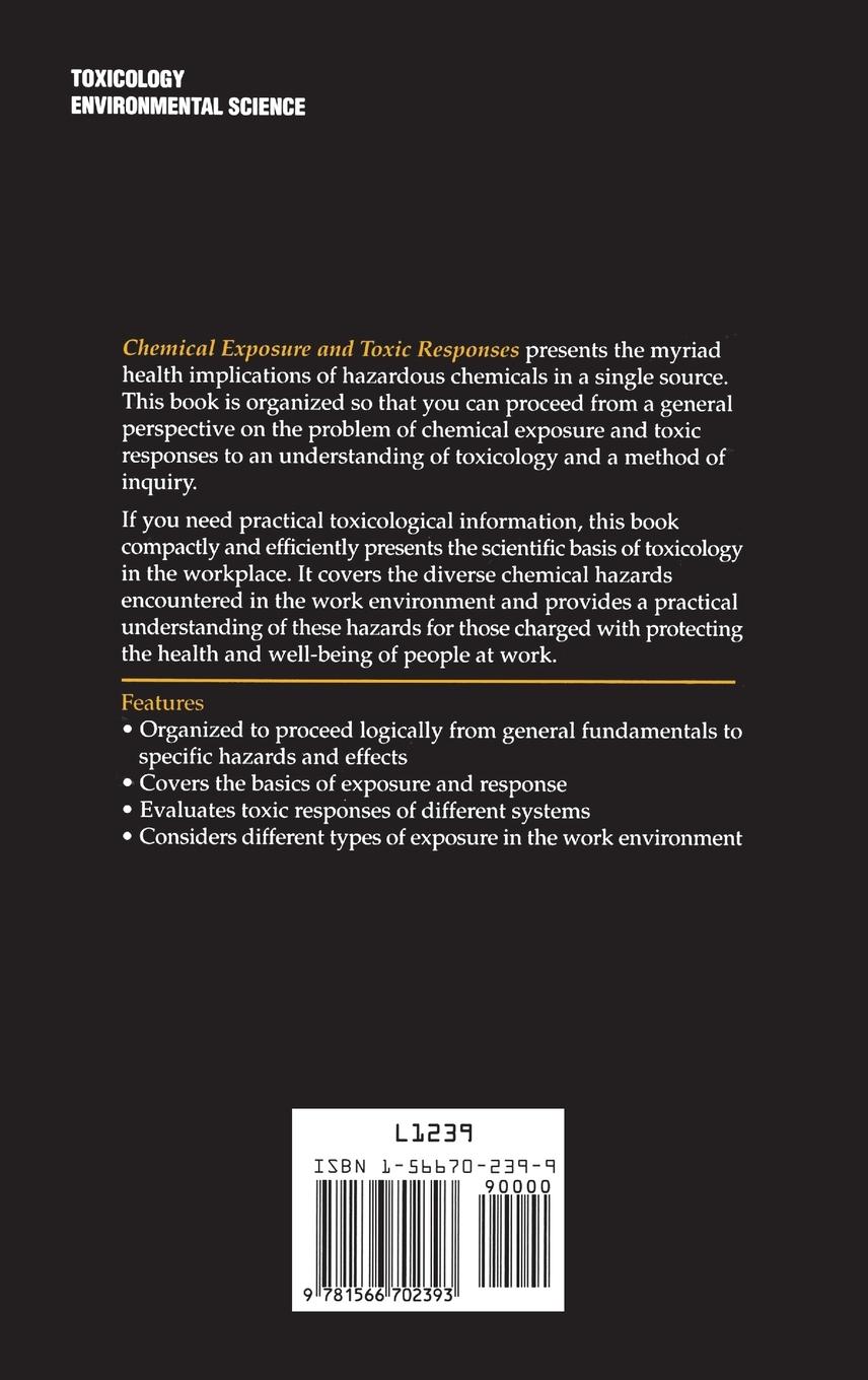 Rückseitencover Chemical Exposure and Toxic Responses