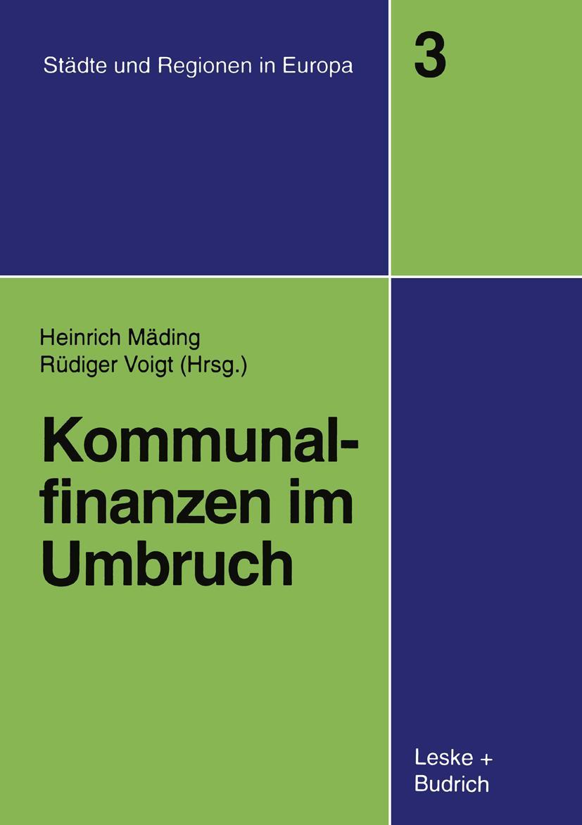 Vorderes Coverbild Kommunalfinanzen im Umbruch