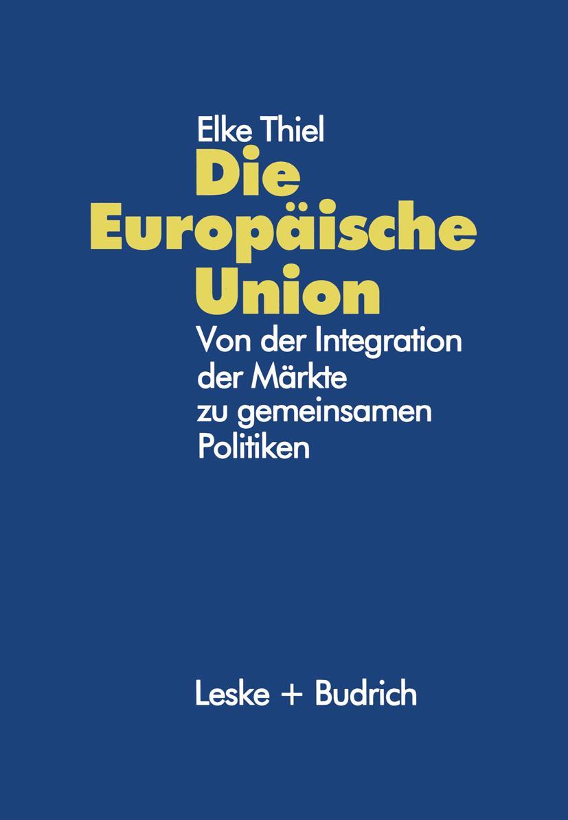 Vorderes Coverbild Die Europäische Union