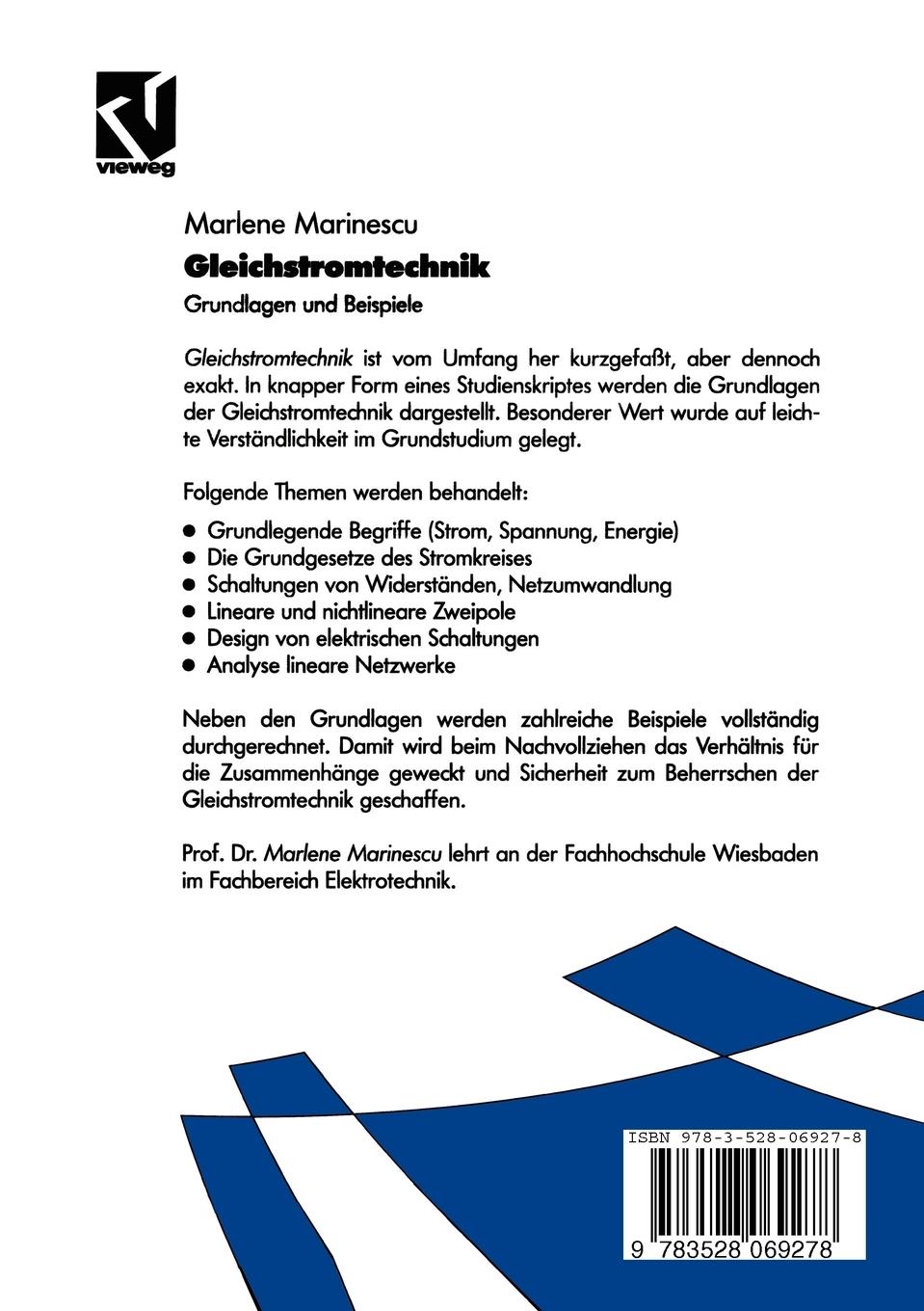 Rückseitencover Gleichstromtechnik