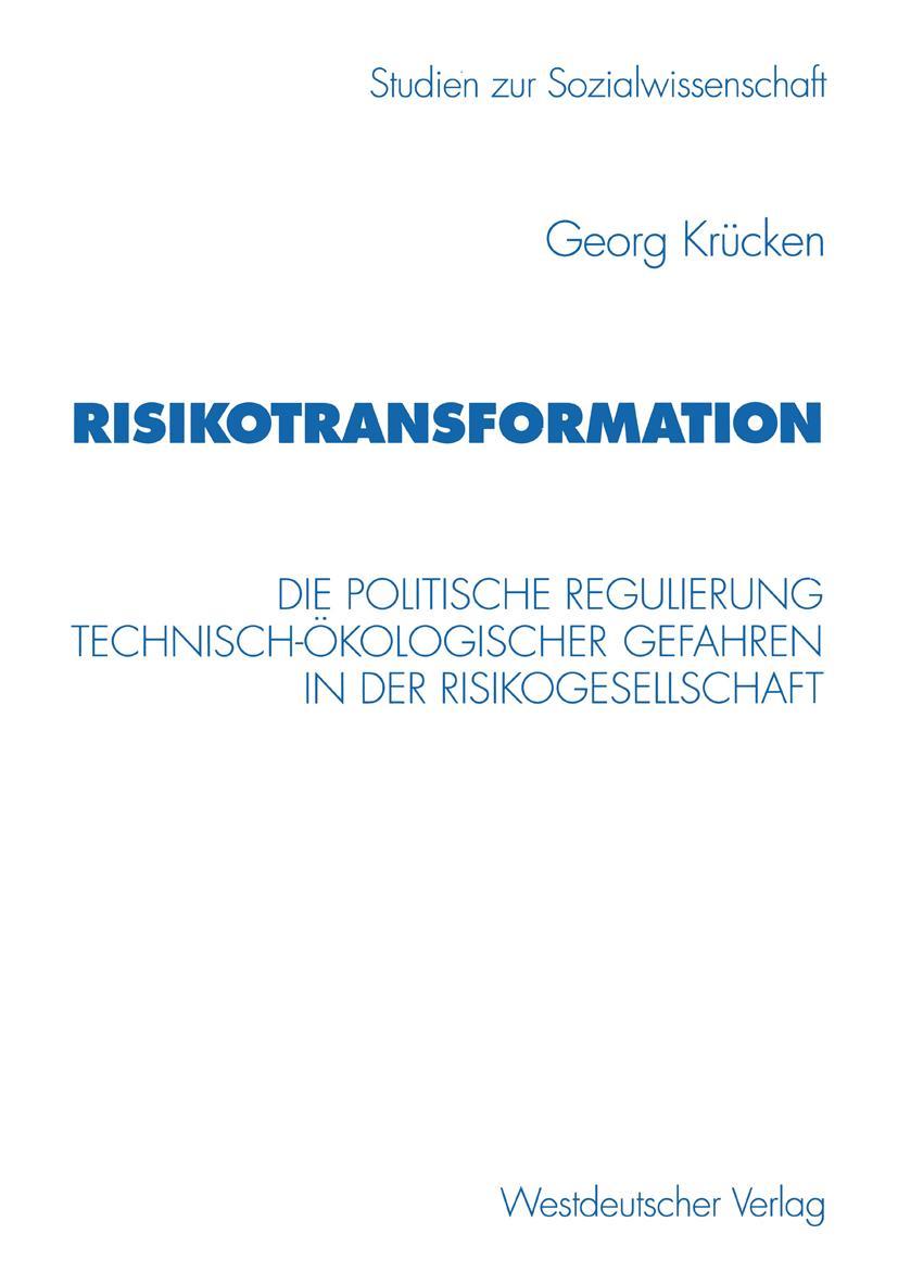 Vorderes Coverbild Risikotransformation