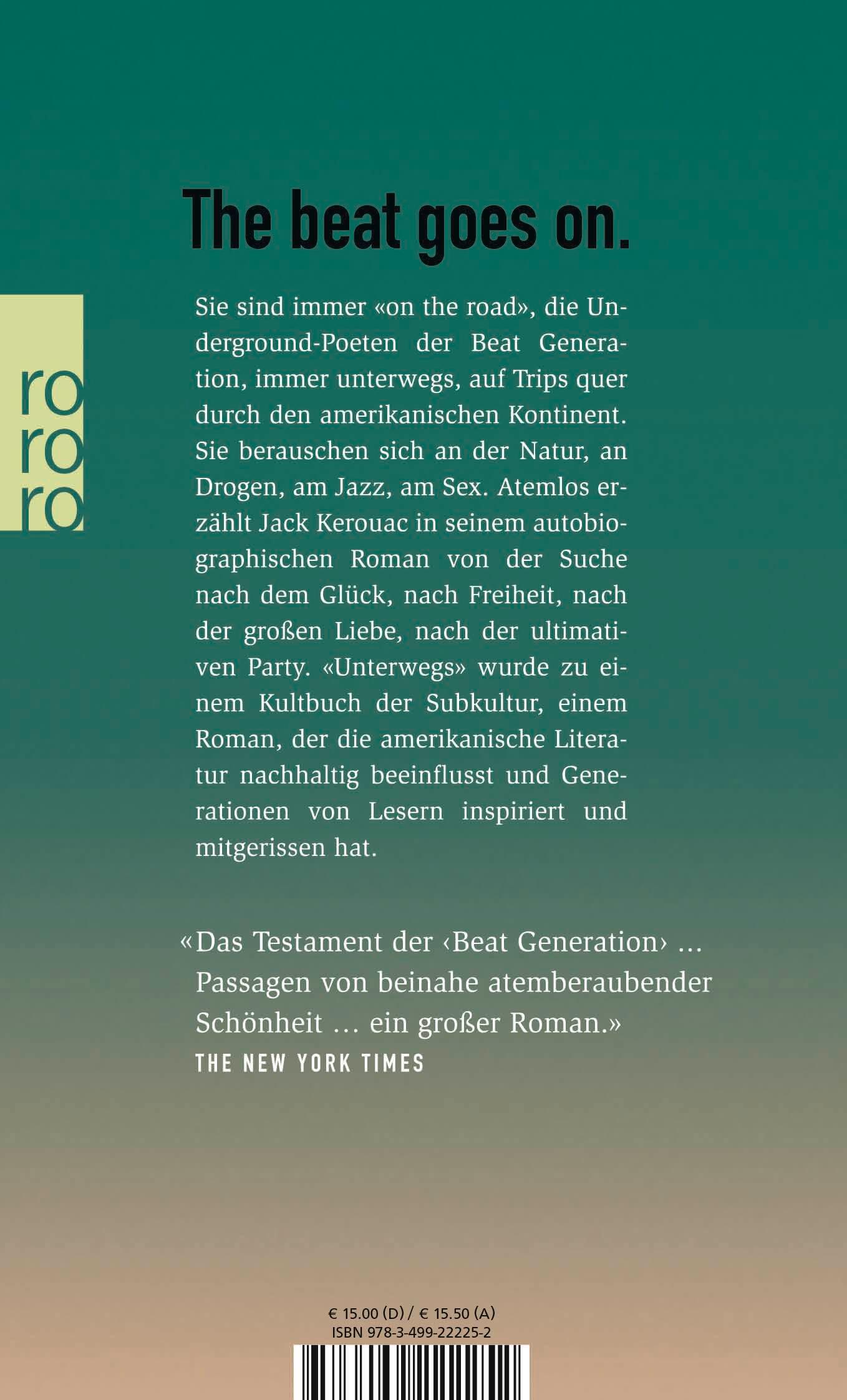 Rückseitencover Unterwegs