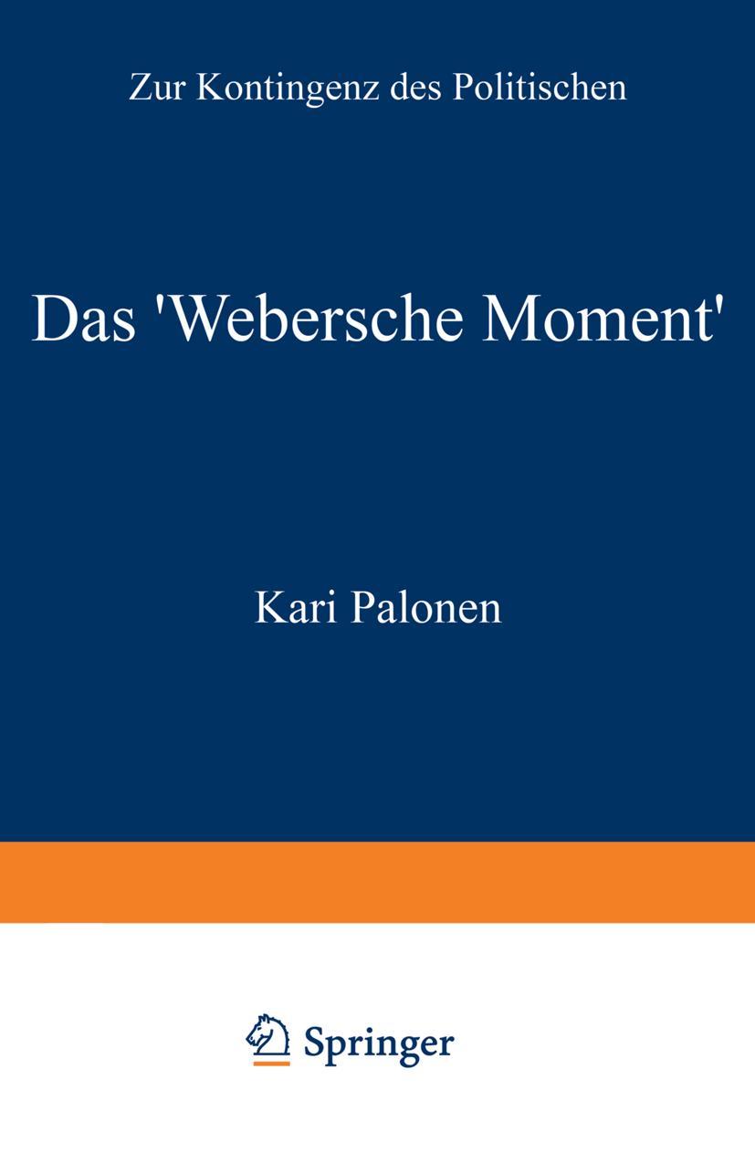 Vorderes Coverbild Das 'Webersche Moment'