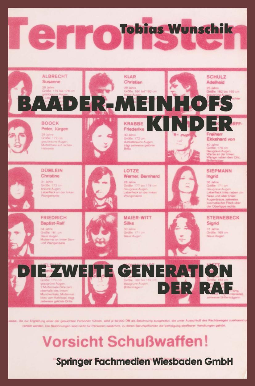 Vorderes Coverbild Baader-Meinhofs Kinder