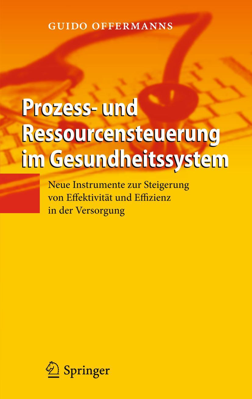 Vorderes Coverbild Prozess- und Ressourcensteuerung im Gesundheitssystem