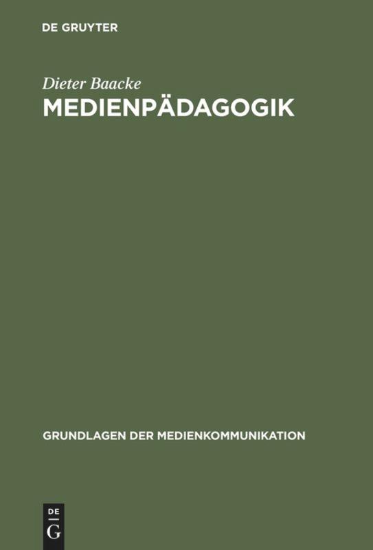 Vorderes Coverbild Medienpädagogik