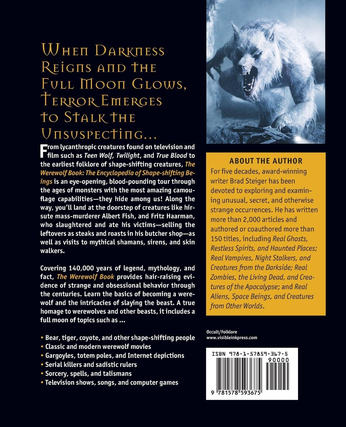 Rückseitencover The Werewolf Book