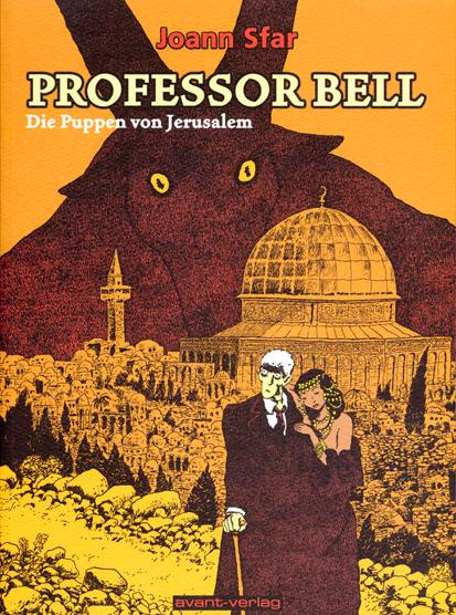 Vorderes Coverbild Professor Bell 02. Die Puppen von Jerusalem