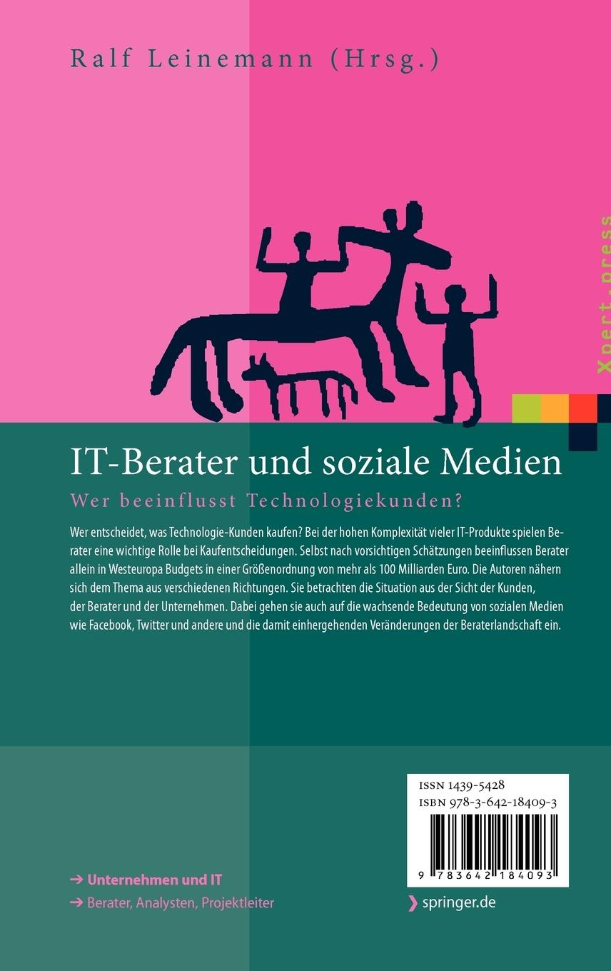 Rückseitencover IT-Berater und soziale Medien