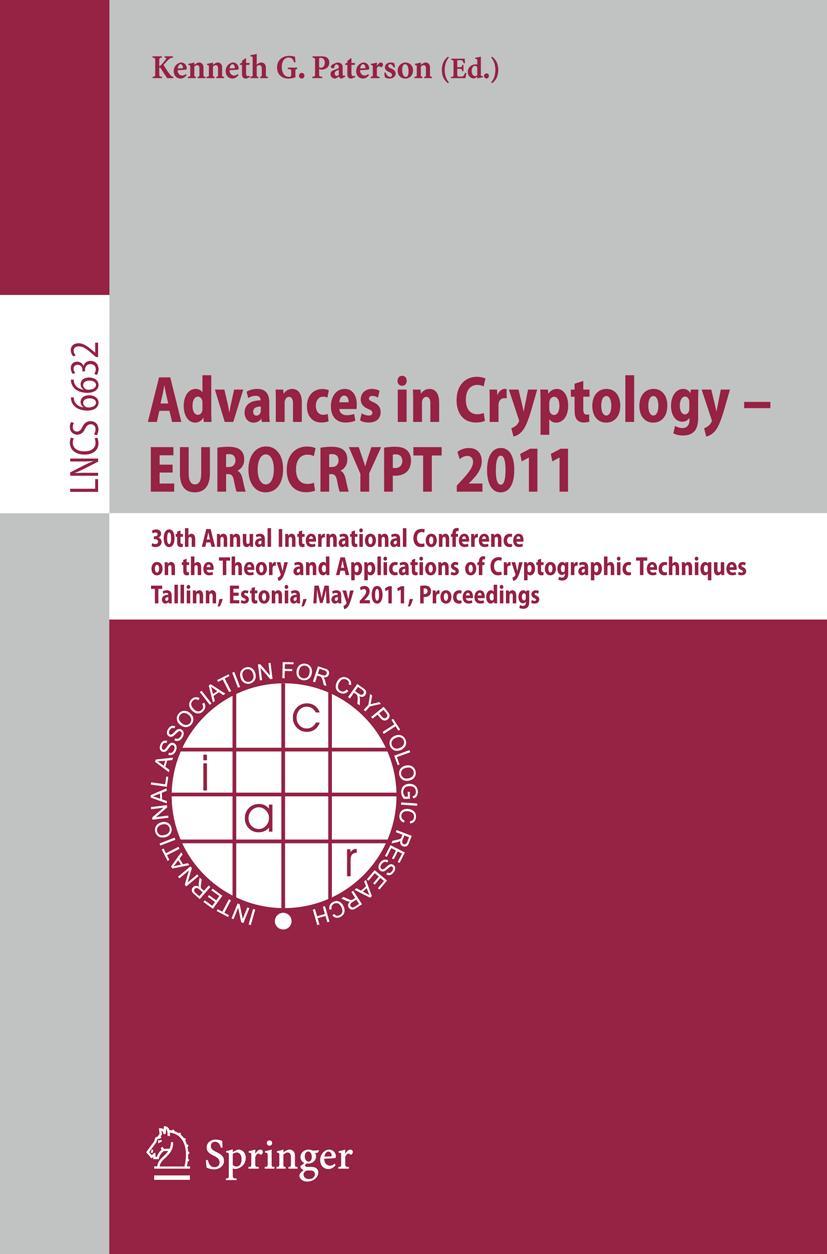 Vorderes Coverbild Advances in Cryptology - EUROCRYPT 2011