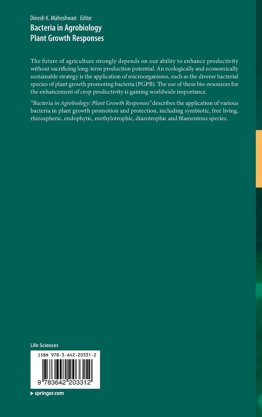 Rückseitencover Bacteria in Agrobiology: Plant Growth Responses