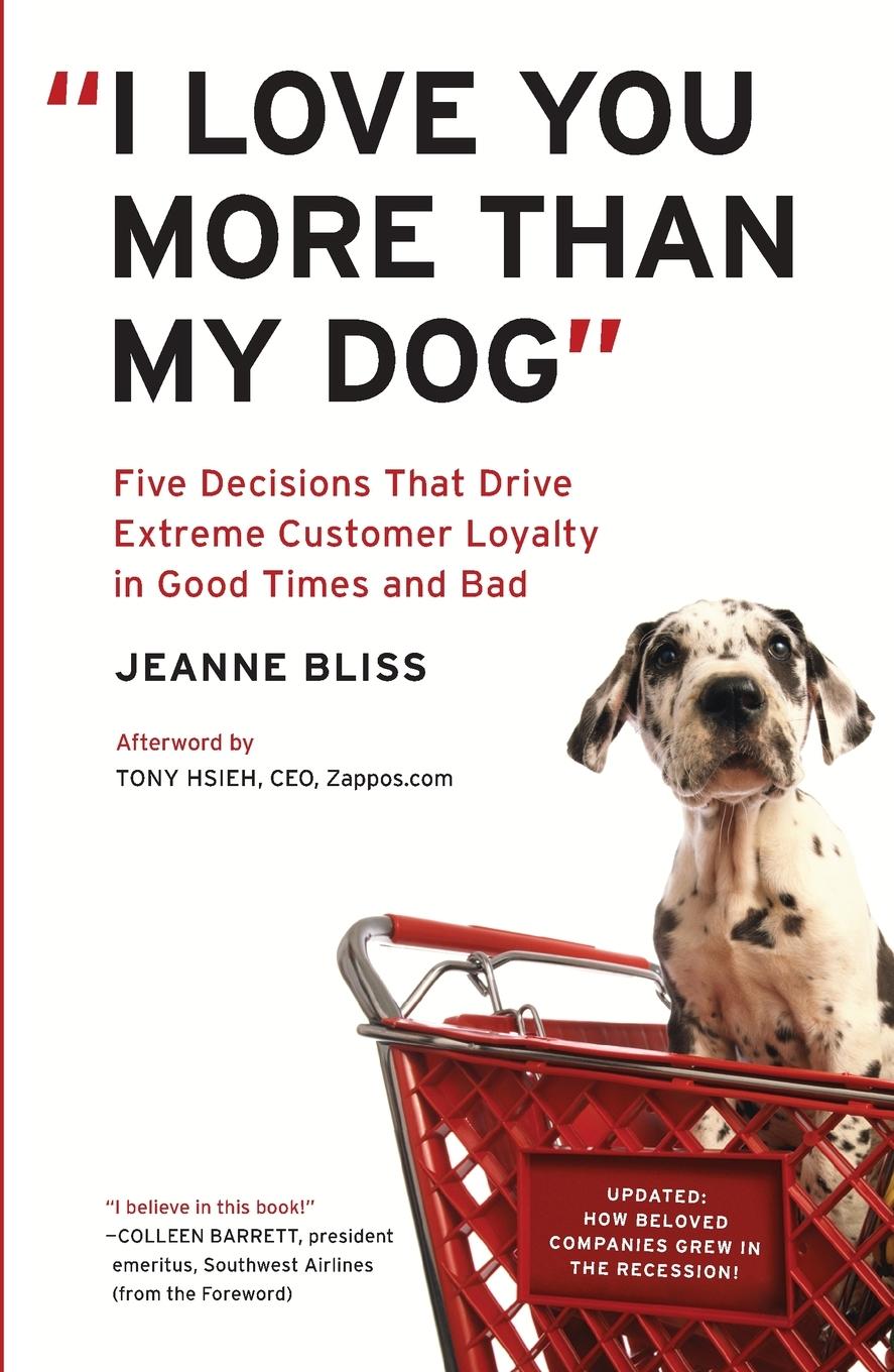 Vorderes Coverbild "I Love You More Than My Dog"