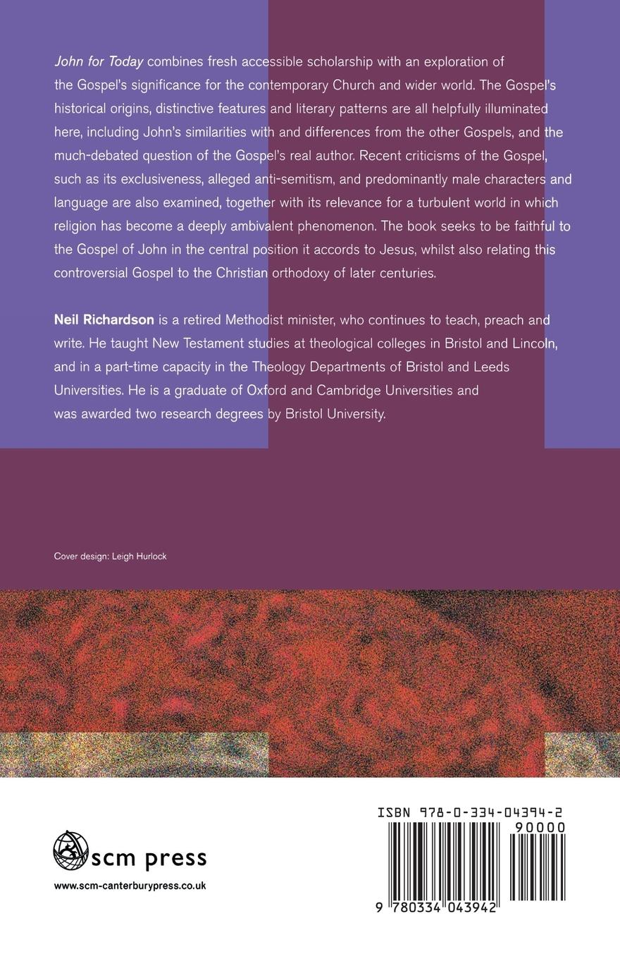 Rückseitencover John for Today