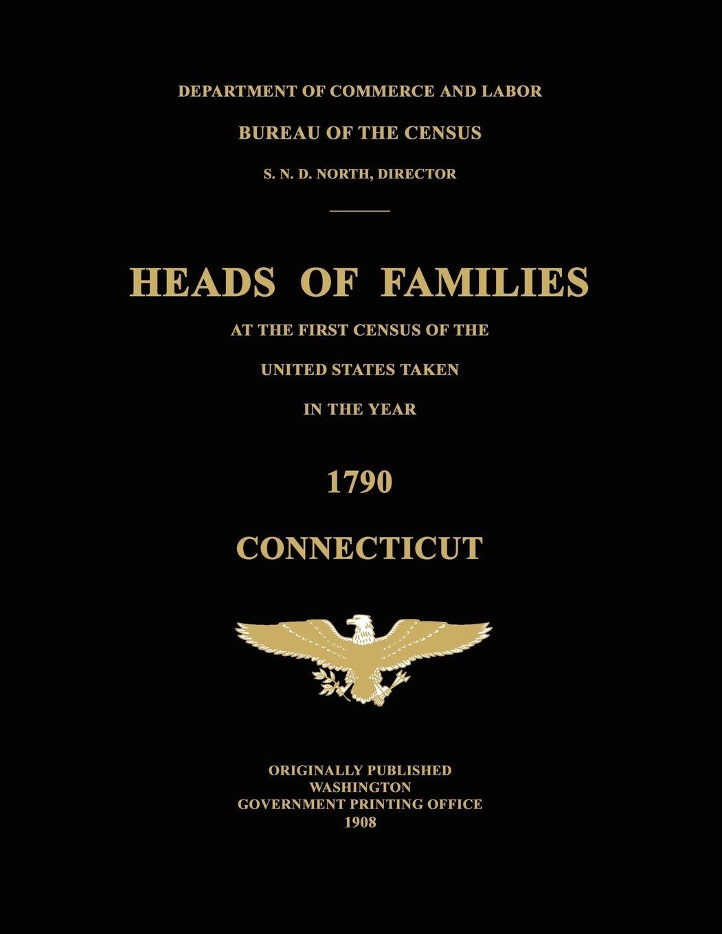 Vorderes Coverbild Heads of Families at the First Census of the United States Taken in the Year 1790
