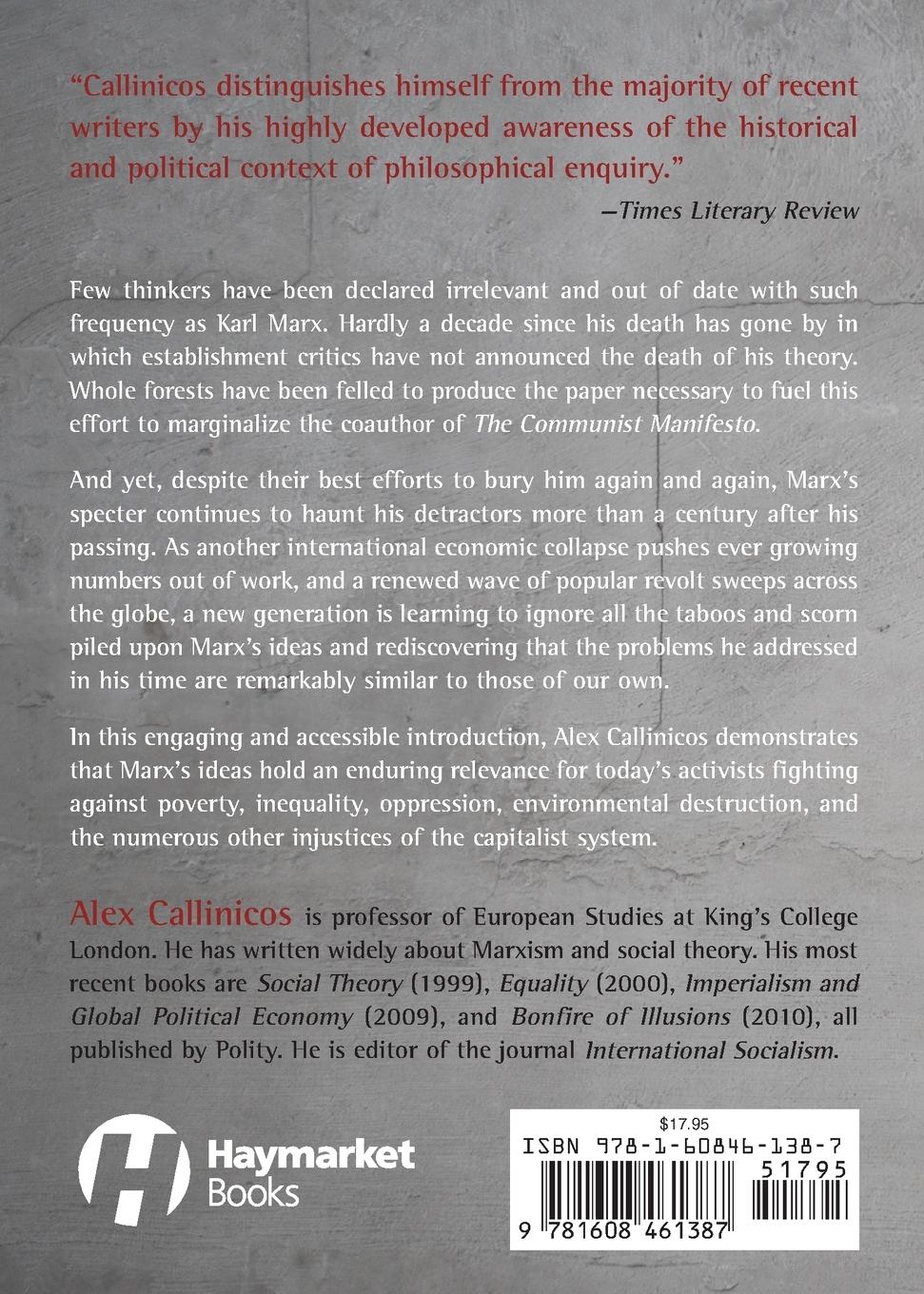 Rückseitencover The Revolutionary Ideas of Karl Marx