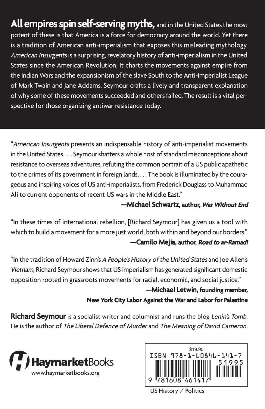 Rückseitencover American Insurgents