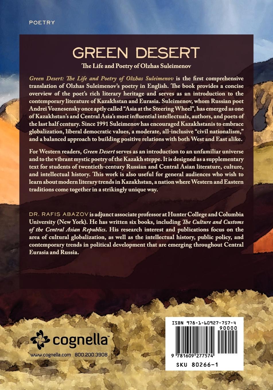 Rückseitencover Green Desert