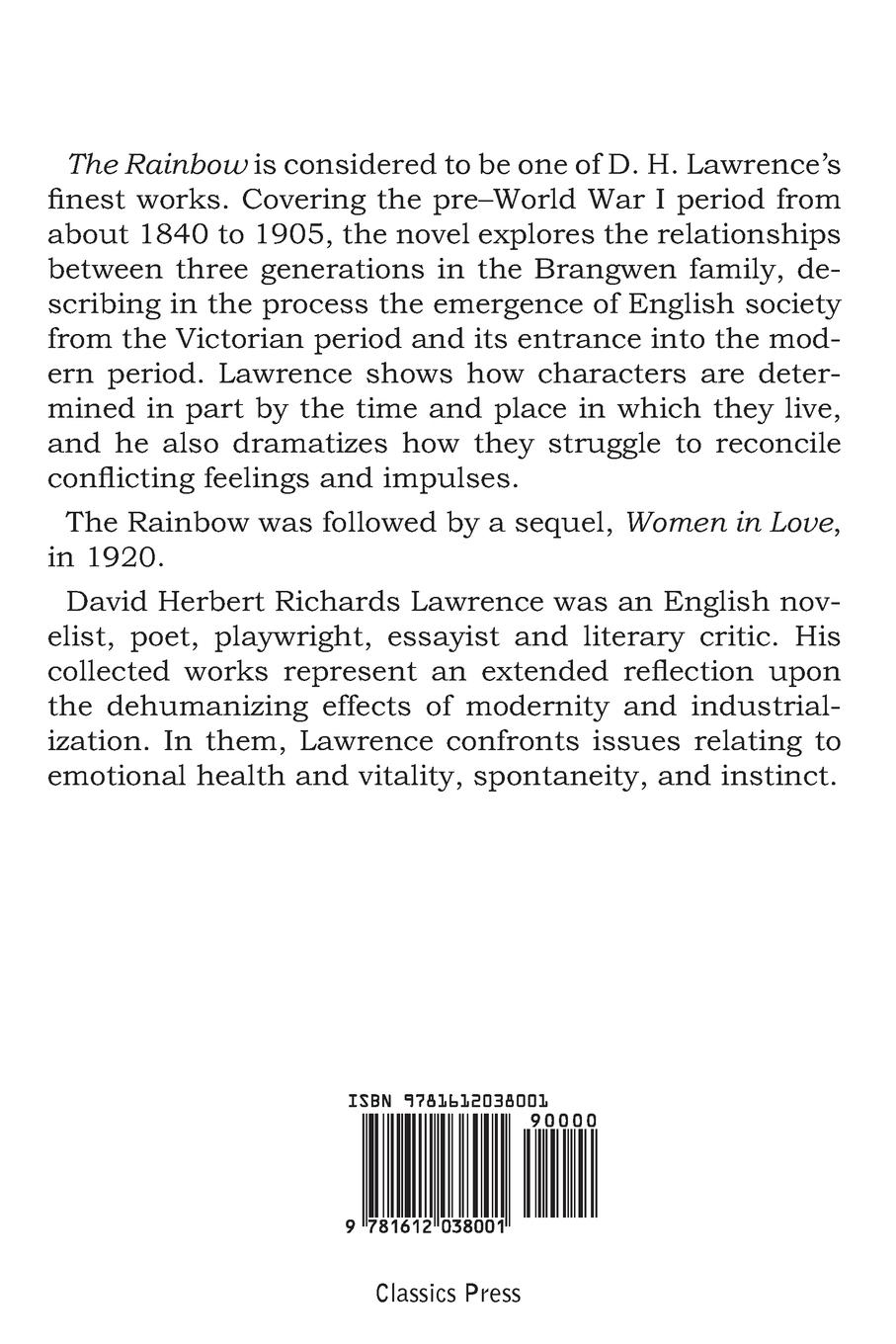 Rückseitencover The Rainbow