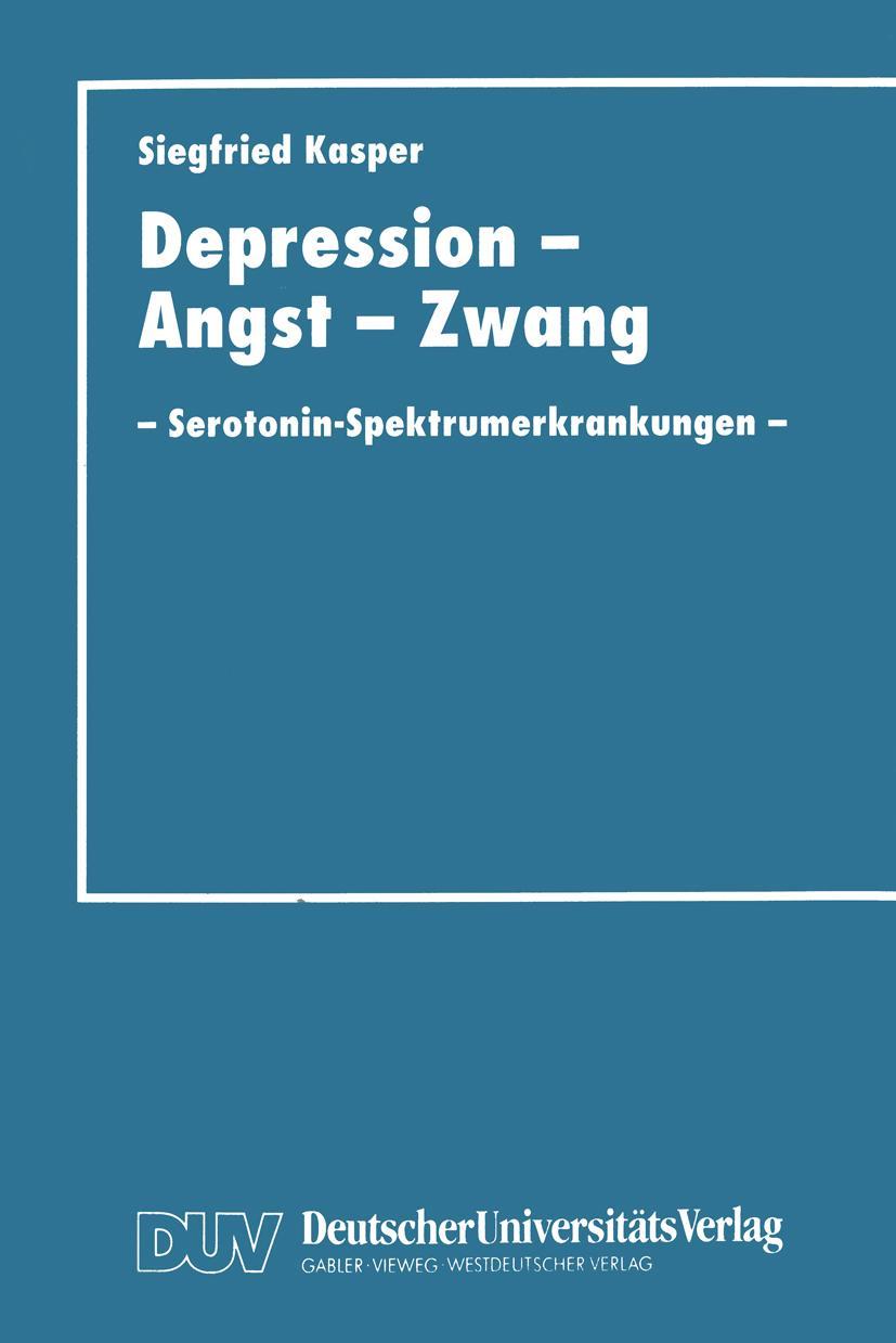 Vorderes Coverbild Depression, Angst und Zwang