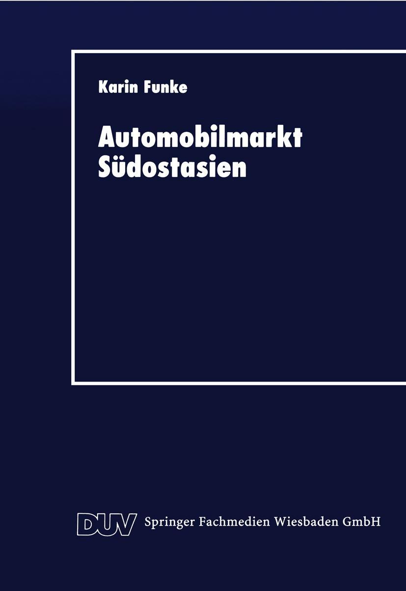 Vorderes Coverbild Automobilmarkt Südostasien