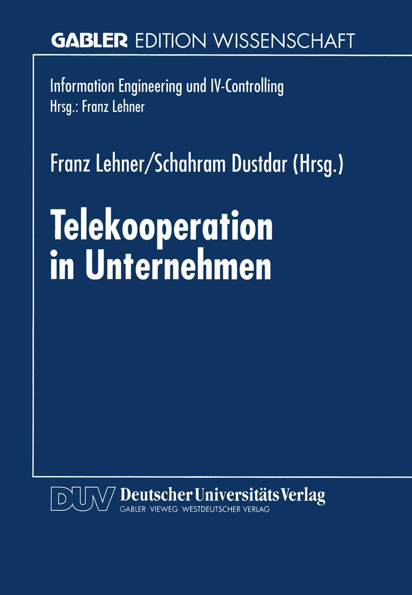 Vorderes Coverbild Telekooperation in Unternehmen