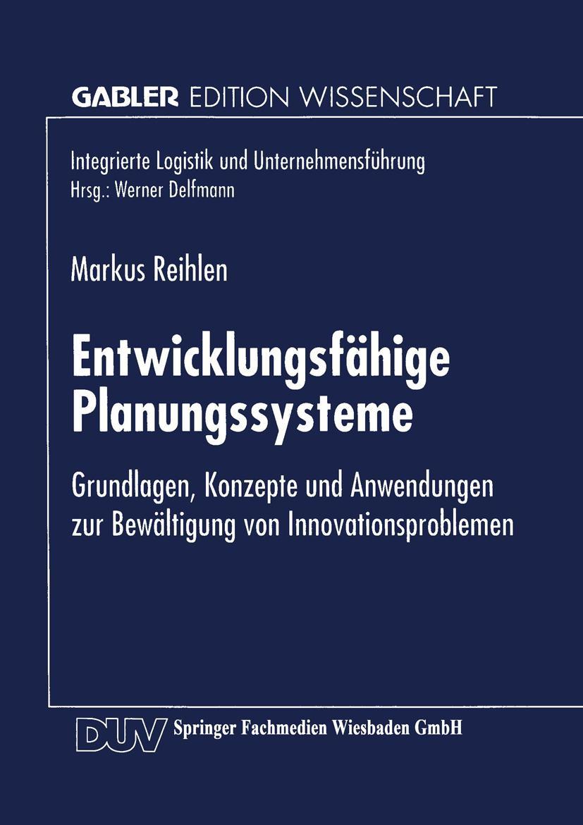 Vorderes Coverbild Entwicklungsfähige Planungssysteme