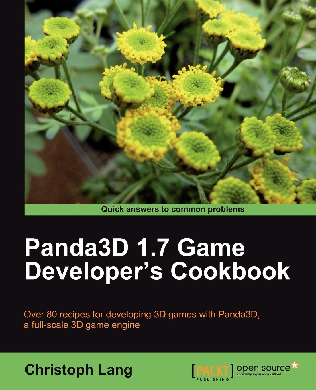 Vorderes Coverbild Panda3d 1.7 Game Developer's Cookbook