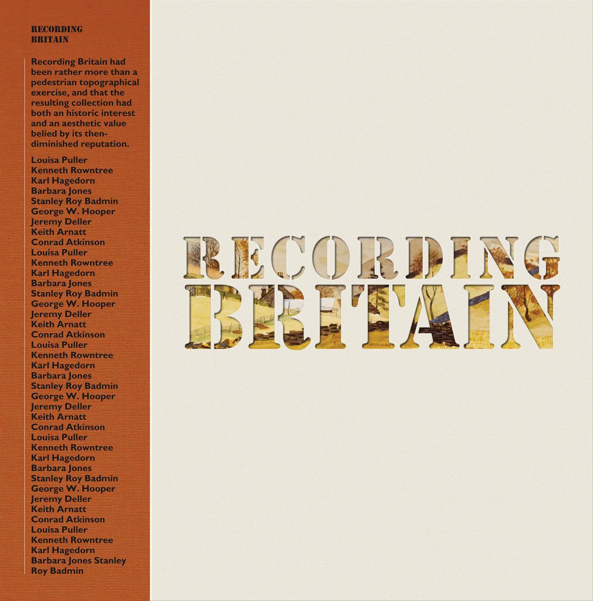 Vorderes Coverbild Recording Britain