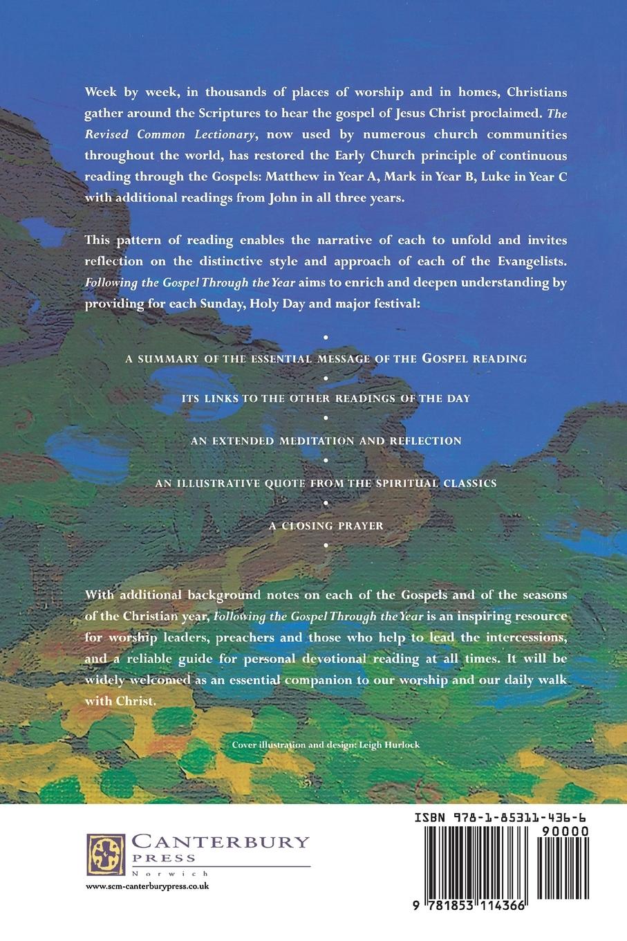 Rückseitencover Following the Gospel Through the Year